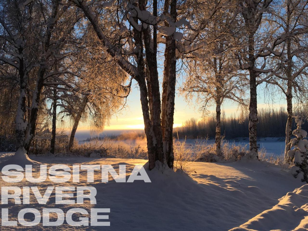 Susitna River Lodging, Backwoods Cabins Talkeetna Luaran gambar